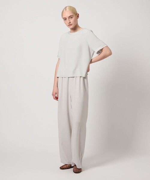 ブラウス シャツ 「Steven Alan」バックサテン ジョーゼット タンクトップブラウス レディース Steven Alan＞バックサテン ジョーゼット ブラウス