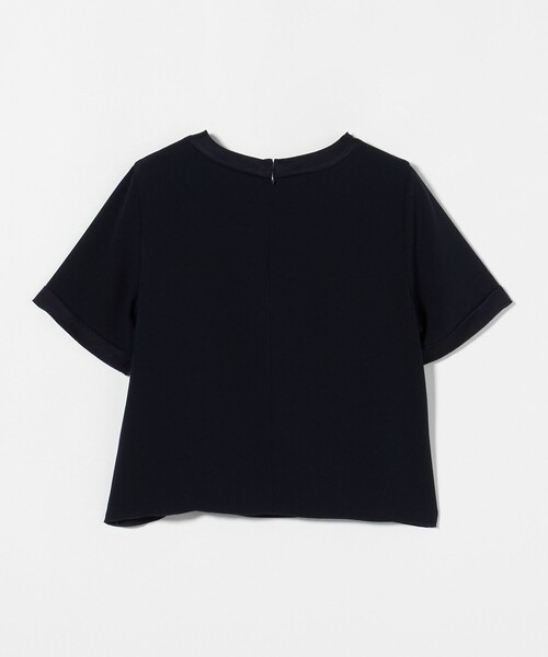 Steven Alan＞バックサテン ジョーゼット ブラウス（シャツ