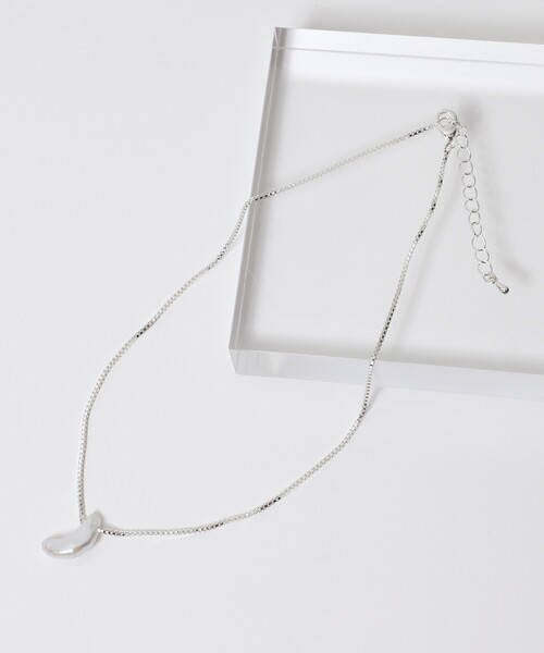 Firsthand（ファーストハンド）の「Firsthand/ファーストハンド ムーンパールネックレス / チェーンネックレス（ネックレス・レディース・シルバー・ONE SIZE）」の5枚目の写真