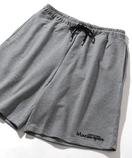 Mark Gonzales(マーク・ゴンザレス)の「【Mark Gonzales/マーク ゴンザレス】裏毛 アートワークデザイン スウェットショートパンツ(その他パンツ・メンズ・ホワイト/杢グレー/ブラック・M/L/XL)」の9枚目の写真
