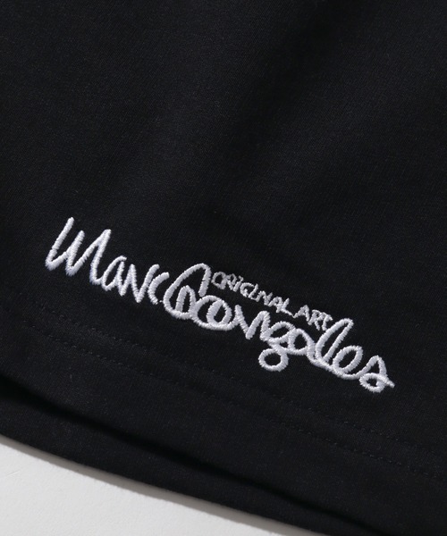 Mark Gonzales(マーク・ゴンザレス)の「【Mark Gonzales/マーク ゴンザレス】裏毛 アートワークデザイン スウェットショートパンツ(その他パンツ・メンズ・ホワイト/杢グレー/ブラック・M/L/XL)」の18枚目の写真