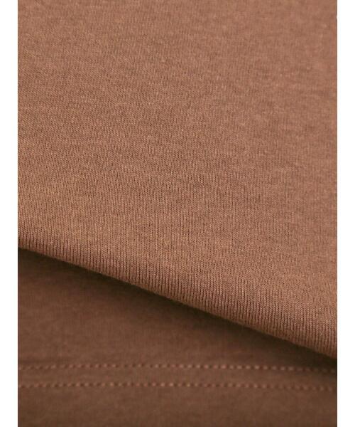 Samansa Mos2（サマンサ モスモス）の「リボンTシャツ（Tシャツ/カットソー・レディース・キナリ/ブラック/ブラウン/オフホワイト・F）」の10枚目の写真