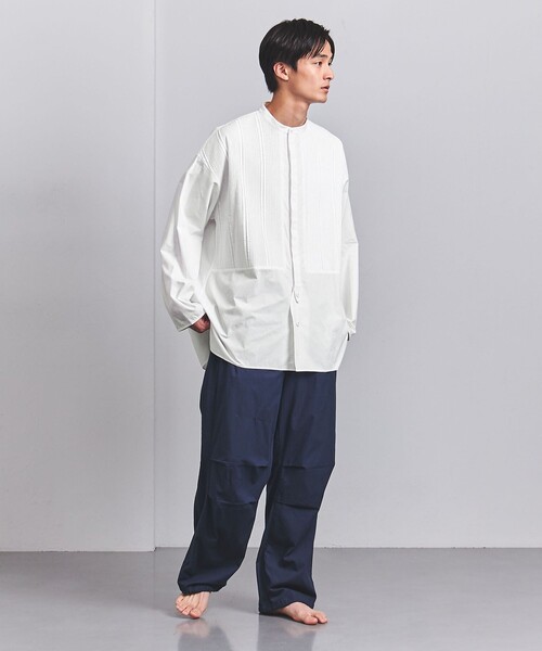 Pheeta（フィータ）の「＜Pheeta＞Trinity シャツ/UN-SH0（シャツ/ブラウス・レディース・ネイビー/ホワイト・1/0）」の11枚目の写真