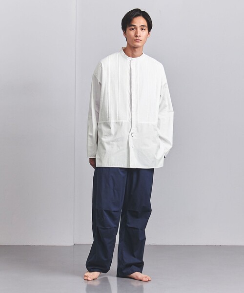 Pheeta フィータリネン　ブラウス　シャツ　オフホワイト Pheeta＞Trinity シャツ/UN-SH0（シャツ/ブラウス）｜Pheeta