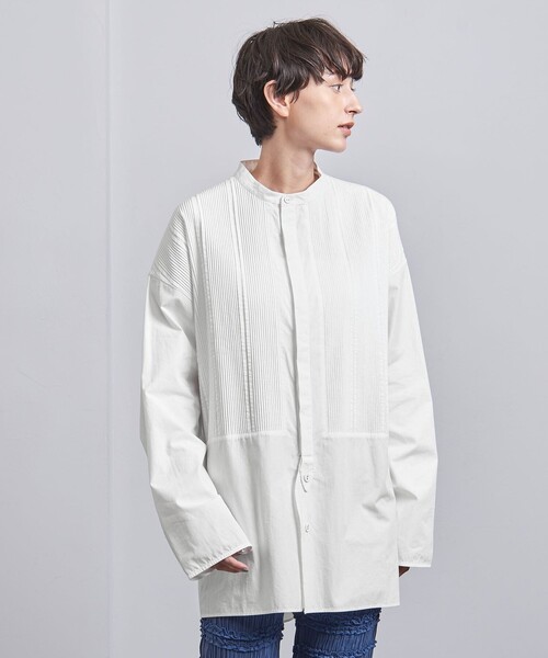 Pheeta（フィータ）の「＜Pheeta＞Trinity シャツ/UN-SH0（シャツ/ブラウス・レディース・ネイビー/ホワイト・1/0）」の13枚目の写真