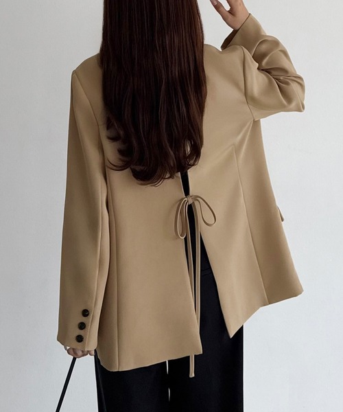 セール】バックリボンテーラードジャケット（テーラード