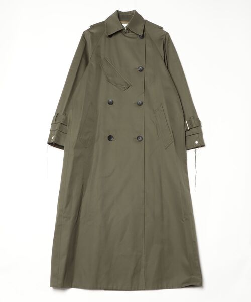 セール】FINX COTTON OVERSIZE TRENCH COAT（トレンチコート