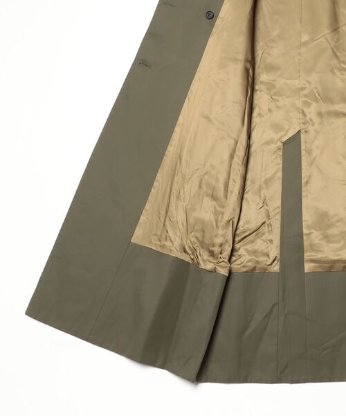 CINOH（チノ）の「FINX COTTON OVERSIZE TRENCH COAT（トレンチコート・レディース・ベージュ/オリーブ・36）」の16枚目の写真