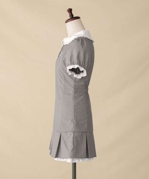 Frill Collar Mini One Piece/フリルカラーミニワンピース