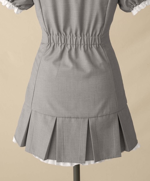 Frill Collar Mini One Piece/フリルカラーミニワンピース