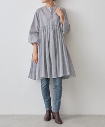 BEARDSLEY チュニックワンピース チュニック BEARDSLEY 「BEARDSLEY」 7分袖チュニック FREE ブラック