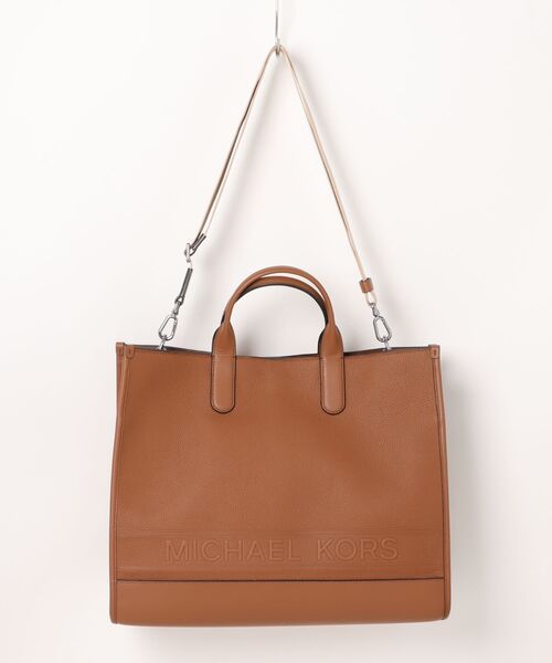 HUDSON ペブルレザー トート（トートバッグ）｜MICHAEL KORS（マイケル