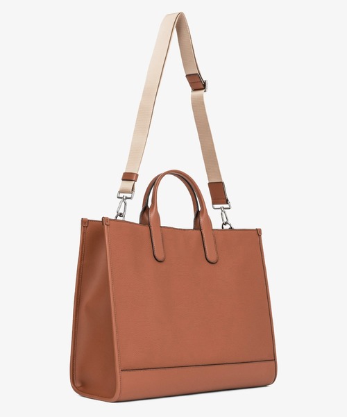 MICHAEL KORS(マイケルコース)の「HUDSON ペブルレザー トート(トートバッグ・メンズ・ブラウン系・FREE)」の4枚目の写真