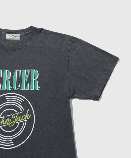 jj mercer(ジェイジェイマーサー)の「《別注》【J.J Mercer/ジェイジェイ マーサー】DISC(Tシャツ/カットソー・メンズ・スミクロ/ホワイト・M/L)」の3枚目の写真