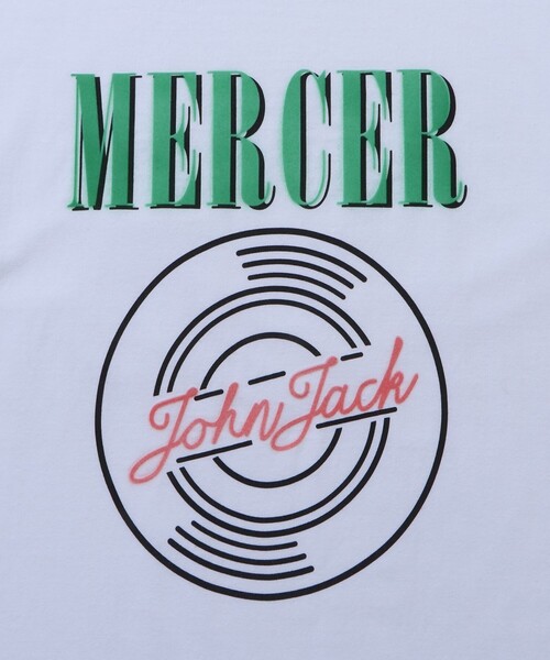 jj mercer(ジェイジェイマーサー)の「《別注》【J.J Mercer/ジェイジェイ マーサー】DISC(Tシャツ/カットソー・メンズ・スミクロ/ホワイト・M/L)」の6枚目の写真