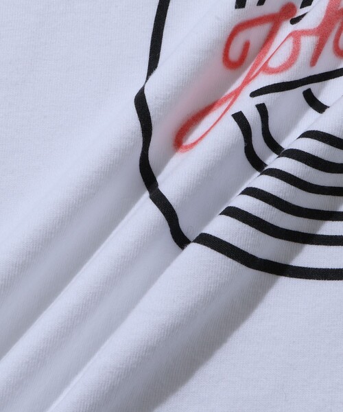 jj mercer(ジェイジェイマーサー)の「《別注》【J.J Mercer/ジェイジェイ マーサー】DISC(Tシャツ/カットソー・メンズ・スミクロ/ホワイト・M/L)」の10枚目の写真