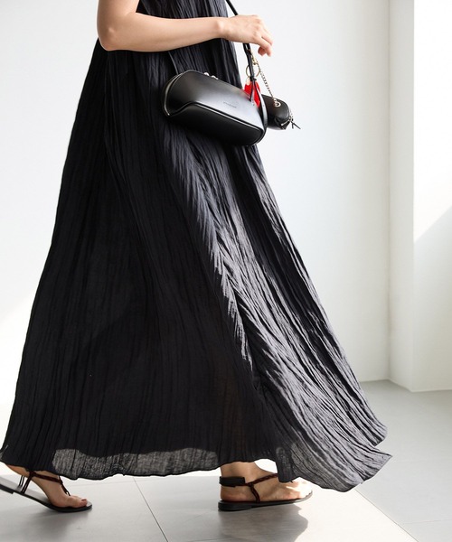 BABYLONE（バビロン）の「2WAYフレアキャミワンピース（ワンピース・レディース・キャメル/レッド/ブラック・フリー）」の22枚目の写真