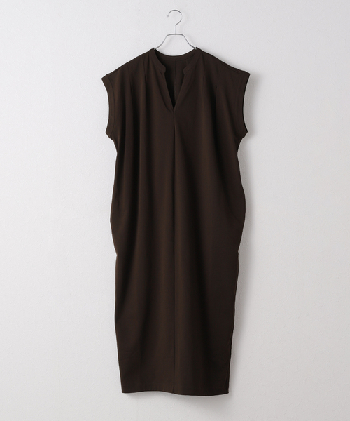 ⭐️新品2025【スピックアンドスパン リネンカフタンドレス】黒38 大人気完売‼︎ ⭐️新品2025【スピックアンドスパン リネンカフタンドレス】黒