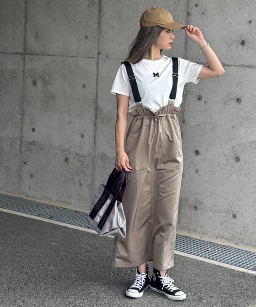 deux amour(ドゥーザムール)の「UVカット接触冷感 MorA刺繍Tシャツ(Tシャツ/カットソー・レディース・ブラック/ホワイト/アイボリー/ダークブラック・FREE/MEDIUM)」の22枚目の写真