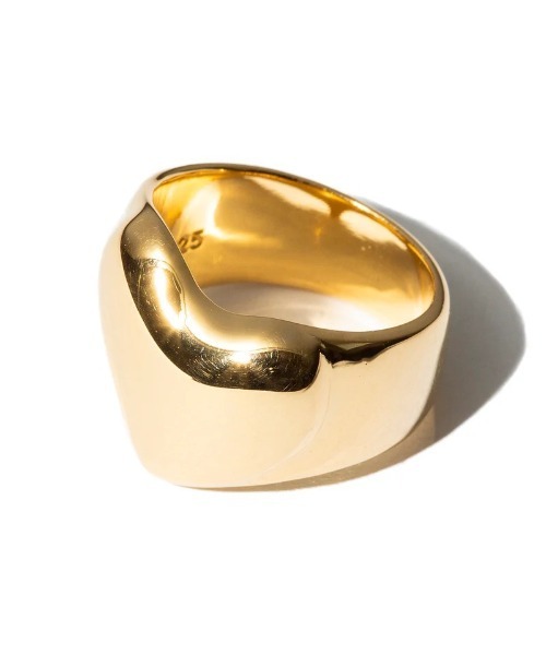 Kinetics(キネティクス)の「LAPUIS SV925 Heart ring(ラピュイ SV925 ハートリング)(リング・レディース・シルバー/ゴールド・11)」の1枚目の写真