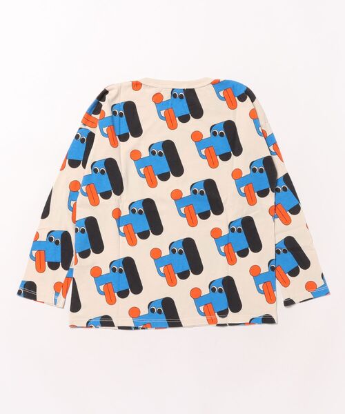 BOBO CHOSES(ボボショーズ)の「Doggy Mate all over T-shirt(Tシャツ/カットソー・キッズ・オフホワイト・6-7YEAR/4-5YEAR/2-3YEAR/8-9y/10-11y/12-13y)」の4枚目の写真