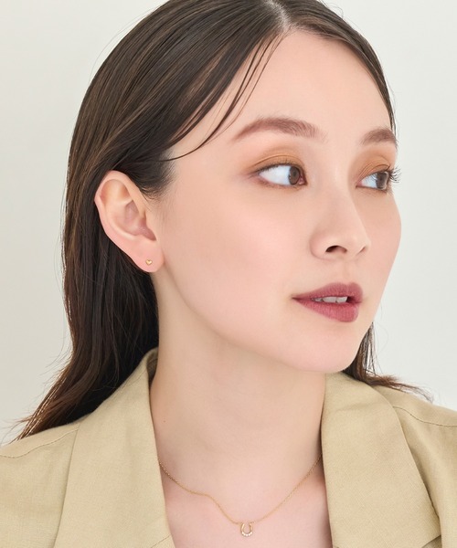 Phoebe（フィービィー）の「【金属アレルギー対応】ハートピアス(片耳)/サージカルステンレス（ピアス（片耳用）・レディース・ゴールド系1/ゴールド系2/シルバー系1・FREE）」の7枚目の写真