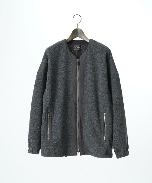 EGO TRIPPING（エゴトリッピング）の「mj10951-BOALITE ボアジャケット（その他アウター・メンズ・ブラック/杢グレー/ネイビー・46/48）」の16枚目の写真