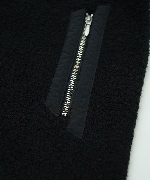 EGO TRIPPING（エゴトリッピング）の「mj10951-BOALITE ボアジャケット（その他アウター・メンズ・ブラック/杢グレー/ネイビー・46/48）」の6枚目の写真