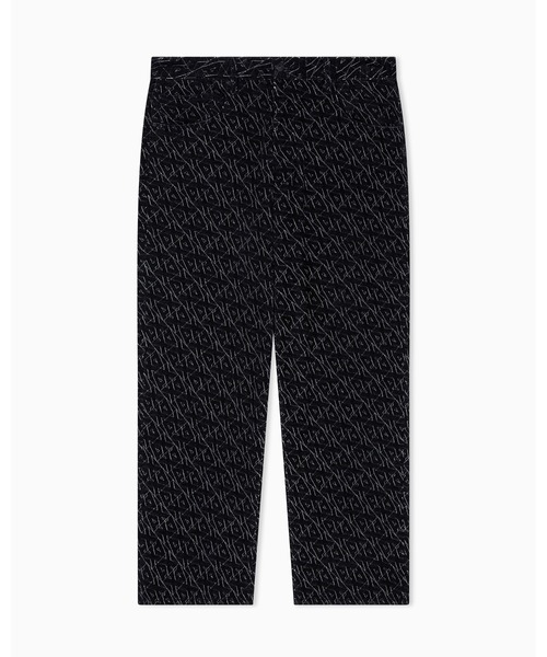 ARMANI EXCHANGE（アルマーニエクスチェンジ）の「【A|X アルマーニ エクスチェンジ】オールオーバージャカードロゴ バギーデニムパンツ_J83 BAGGY（デニムパンツ・メンズ・ブラック系その他・30inch/31inch/28inch/29inch/32inch/33inch/34inch/36inch）」の9枚目の写真