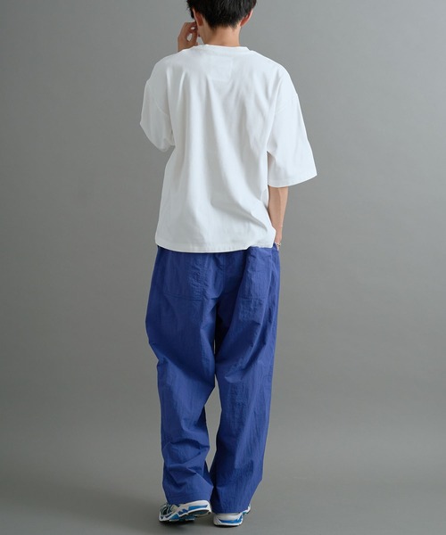 CRAFT STANDARD BOUTIQUE（クラフトスタンダードブティック）の「接触冷感/UVカット/吸水速乾 ハニカムメッシュフォトTEE 2【ユニセックス】（Tシャツ/カットソー・レディース・ブラック/オフホワイト・S/M/L）」の14枚目の写真