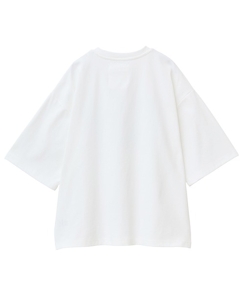 CRAFT STANDARD BOUTIQUE（クラフトスタンダードブティック）の「接触冷感/UVカット/吸水速乾 ハニカムメッシュフォトTEE 2【ユニセックス】（Tシャツ/カットソー・レディース・ブラック/オフホワイト・S/M/L）」の16枚目の写真