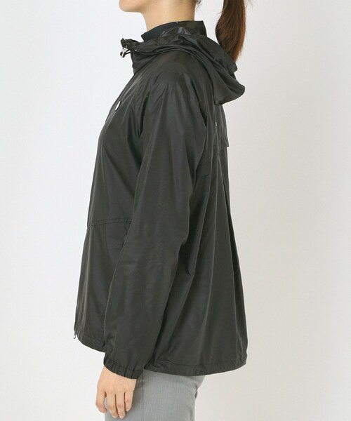 adabat（アダバット）の「【撥水】ライトジップアップパーカ（ブルゾン・レディース・ブラック/オフホワイト・38/40/42）」の17枚目の写真