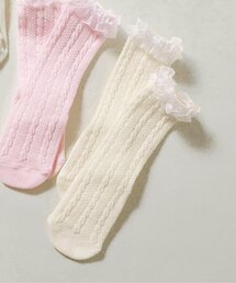 BREEZE | おめかしベビーハイソックス(ベビーシューズ/ベビーソックス)