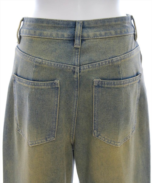 clear（クリア）の「【低身長用サイズ有】ワイドデニムパンツ[着回し抜群 大人 カジュアル]≪再入荷≫（デニムパンツ・レディース・ブラック/ブルー系その他2/ブルー・S/M/PS）」の20枚目の写真