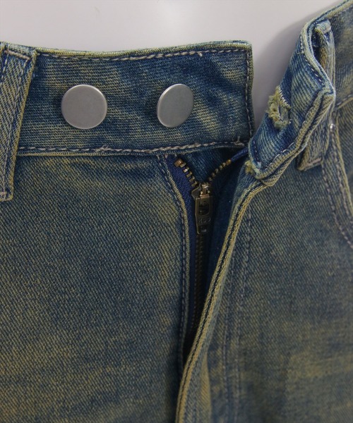 clear（クリア）の「【低身長用サイズ有】ワイドデニムパンツ[着回し抜群 大人 カジュアル]≪再入荷≫（デニムパンツ・レディース・ブラック/ブルー系その他2/ブルー・S/M/PS）」の22枚目の写真