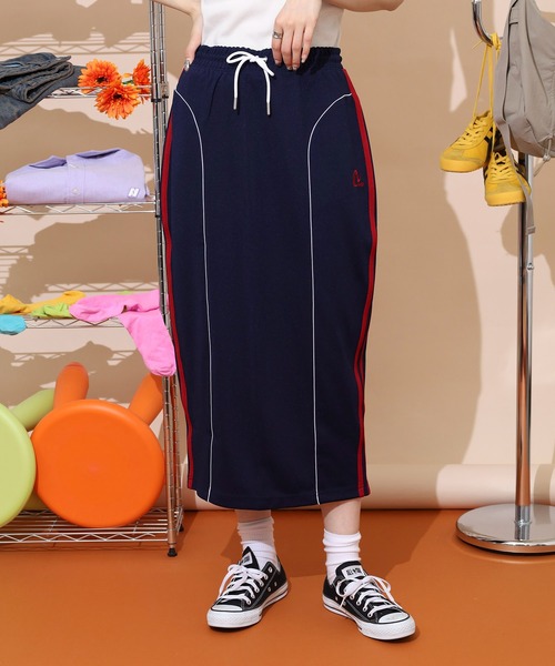 NERDY(ノルディ)の「カラーブロックトラックスカート(スカート・レディース・ブラック/ネイビー・SS/S)」の16枚目の写真