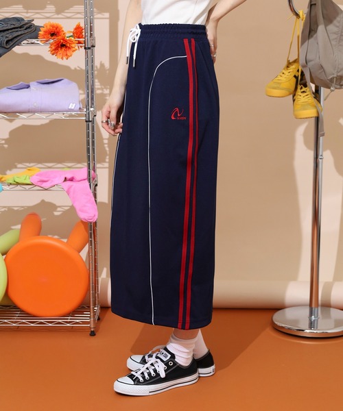 NERDY(ノルディ)の「カラーブロックトラックスカート(スカート・レディース・ブラック/ネイビー・SS/S)」の17枚目の写真