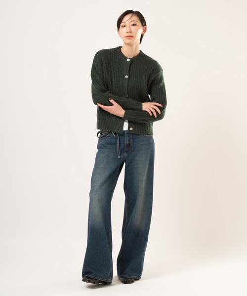 Levi's（リーバイス）の「Levi's/リーバイス ルナシェルボタン カーディガン（カーディガン/ボレロ・レディース・グリーン・XS/M/S）」の17枚目の写真