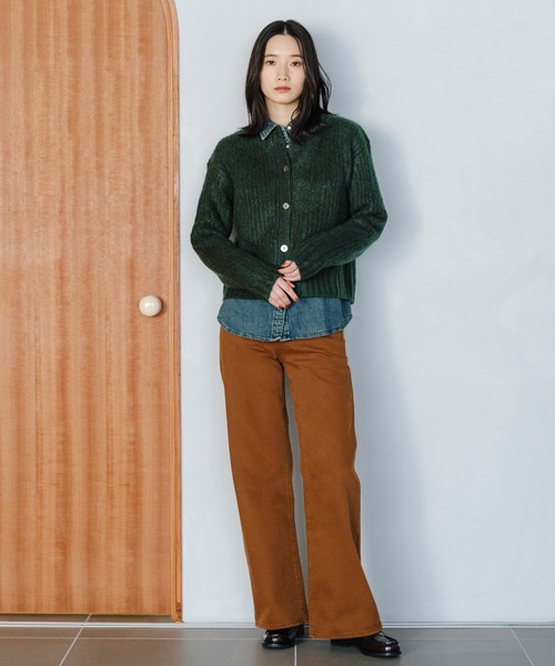 Levi's（リーバイス）の「Levi's/リーバイス ルナシェルボタン カーディガン（カーディガン/ボレロ・レディース・グリーン・XS/M/S）」の10枚目の写真