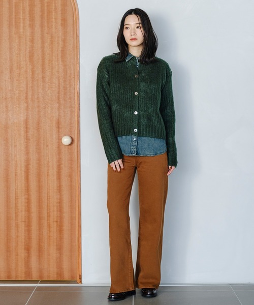 Levi's（リーバイス）の「Levi's/リーバイス ルナシェルボタン カーディガン（カーディガン/ボレロ・レディース・グリーン・XS/M/S）」の11枚目の写真