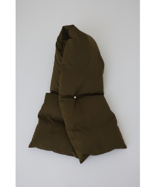 RIM.ARK（リムアーク）の「Double breasted stole down CT ダブルブレステッドストールコート（ダウンジャケット/コート・レディース・ブラック/カーキ・FREE）」の16枚目の写真