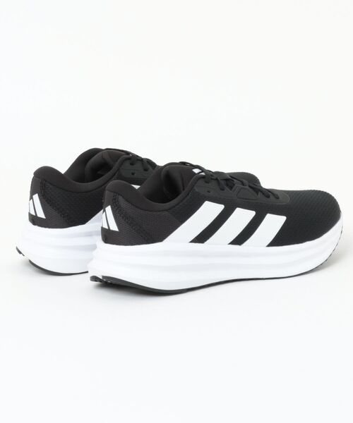 adidas（アディダス）の「《adidas》GALAXY 7 M EXTRA WIDE（スニーカー・メンズ・ブラック×ホワイト/ダークオリーブ・26.5cm/26.0cm/28.0cm/27.5cm/27.0cm/25.5cm）」の3枚目の写真