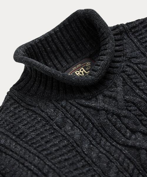 RRL(ダブル アール エル)の「コットンウール ロールネック セーター RRL(ダブル アール エル)の「コットンウール ロールネック セーター