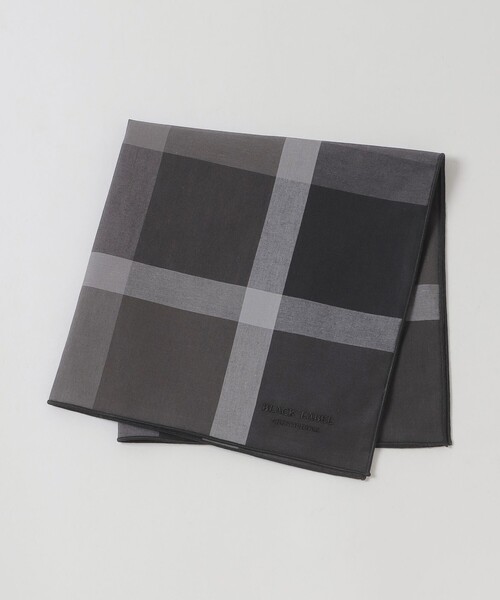 BLACK LABEL CRESTBRIDGE(ブラックレーベル・クレストブリッジ)の「クレストブリッジチェックハンカチーフ(ハンカチ/ハンドタオル・メンズ・ベージュ系その他6/ネイビー/ダークブラウン/ブラック/レッド系その他2/ベージュ系その他3・FREE)」の1枚目の写真