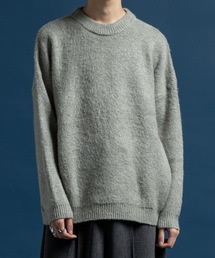Casper John（キャスパージョン）の「Mohair wool mix sweater / モヘアウールミックスセーター（ニット/セーター）」