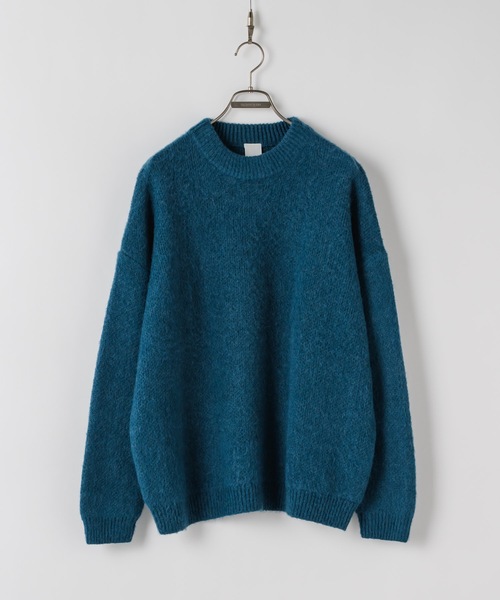 Mohair wool mix sweater / モヘアウールミックスセーター（ニット