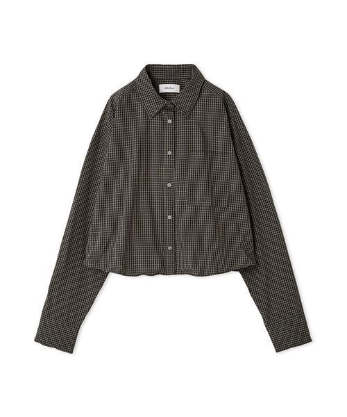 Mila Owen ワイヤーショートシャツ　チェック ワイヤーショートシャツ（シャツ/ブラウス）｜Mila Owen（ミラ
