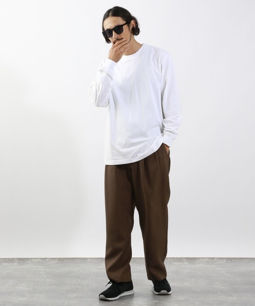 THE NORTH FACE（ザノースフェイス）の「【THE NORTH FACE(ザ・ノース・フェイス)】ハーフドームプリントTシャツ（Tシャツ/カットソー・メンズ・ホワイト/ブラック・MEDIUM/LARGE）」の3枚目の写真