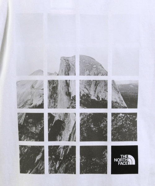 THE NORTH FACE（ザノースフェイス）の「【THE NORTH FACE(ザ・ノース・フェイス)】ハーフドームプリントTシャツ（Tシャツ/カットソー・メンズ・ホワイト/ブラック・MEDIUM/LARGE）」の7枚目の写真