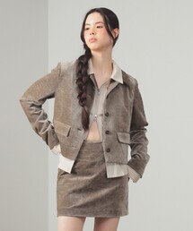 Ray BEAMS | モール ステンカラー ジャケット(テーラードジャケット)